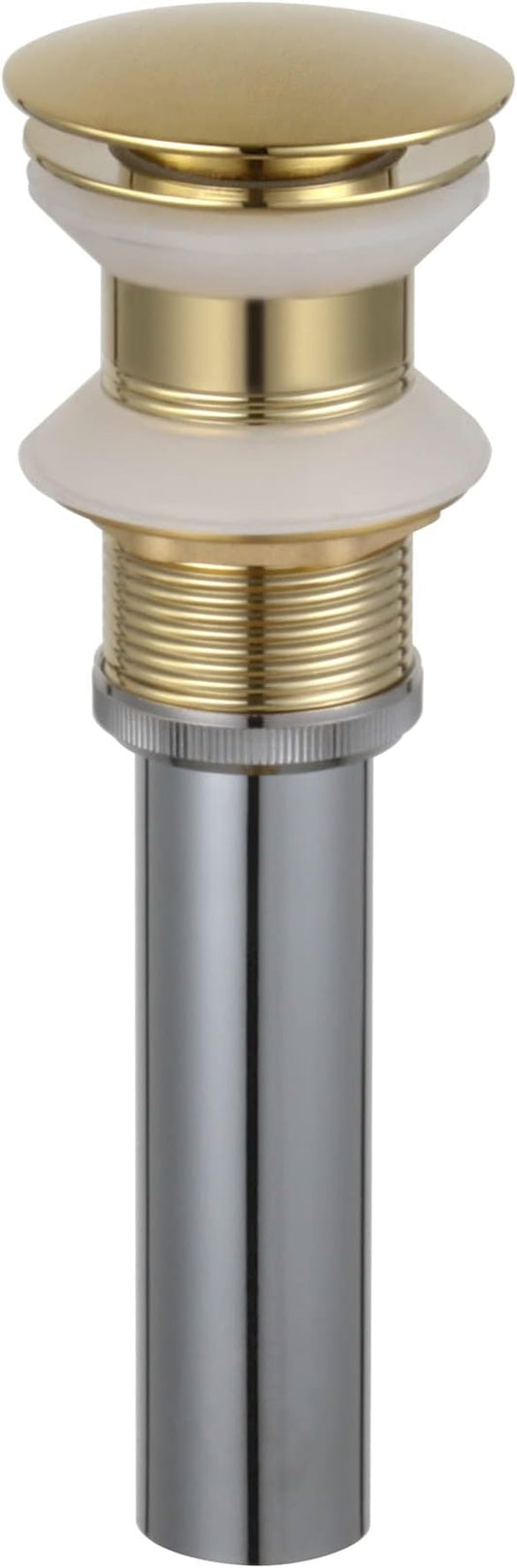 Dowell Pop Up Drain Stopper for Bathroom Vanity/Vessel Sink (Golden 6011 0815)